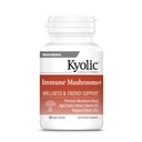 Kyolic Specialty Series Immune Mushrooms+, 120 Capsules | Mushrooms and Herbal Supplement, Immune Support Formula, Chaga, Cordyceps, Turkey Tail, and Aged Garlic Extract, GMO-Free