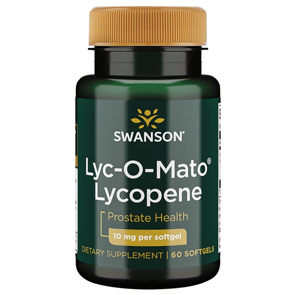 Swanson Lyc-O-Mato Lycopene 10 毫克 60 胶片