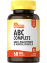 Sundance Multivitamin for Men & Men 配有铁 → 矿物方程 ABC complete → Non-GMO 和 Gluten 免费补编