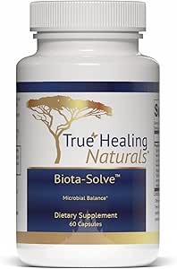 真正的修复自然 - 生物保护 - 微平衡 - 提供破坏的微生物体的平衡 - 60 Capsules