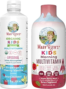 MaryRuth Organizations 液态多维特敏(英语:Apple Berry) & Liposomal (Strawberry Cherry & Vanilla) 给孩子们的“清洁标签项目”