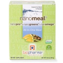 NanoMeal All-in-One Nutrition Powder with Protein | Complete All-in-One Nutrition Powder, 14g Plant Protein, Organic Greens, Omega-3s, 15 Vitamins & Minerals, 10 Packets