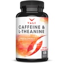 VALI咖啡因50mg & L Theanine 100mg - Cafeine Pills & L-Theanine 用于智能平滑能源和焦点补充. Notropic Brain Booster 认知器支持 Stack & Focused Clarenty. 中新网. 120 蔬菜盖