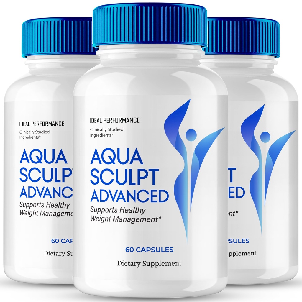 Aqua Sculpt Capsules, Official Aqua Sculpt Supplement Pills - Maximum Strength, All Natural Keto Capsule to Sustain Active Lifestyle & Fitness Goals, Overall Health Sculpt Reviews (3 Pack)