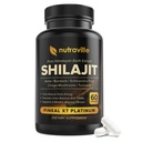 Pineal XT Platinum - Pure Himalayan Shilajit Supplement | Supports Energy, Brain Health & Memory, Rapid Pineal Gland Activation Cognitive Health Support, 60 Veggie Capsules