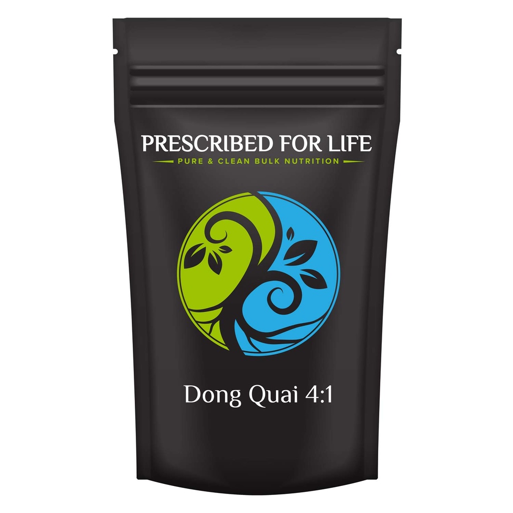 Prescribed For Life Dong Quai Powder | 4:1 Natural Non-GMO Angelica Sinensis Root Powder | Unbleached, Gluten Free, Vegan, Soy Free, Kosher, No Fillers (12 oz / 340 g)