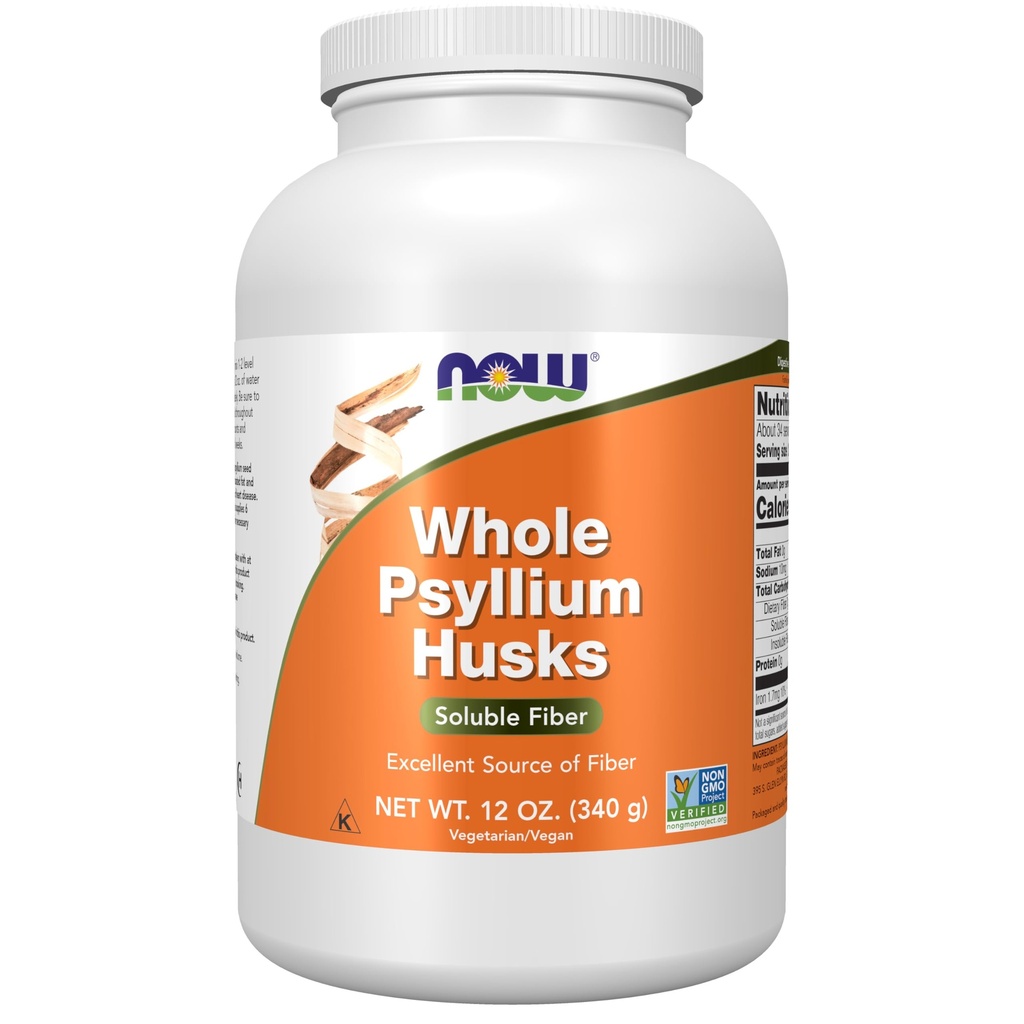 现在食品补充品,全 P壳,Granule,非GMO项目 验证,可溶性纤维,12 Ounce