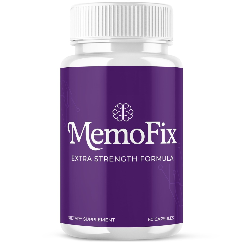 MemoFix Capsules For Memory Focus Mental Clarity Calm Mind Memo Fix Max Pills Brain Health Supplement for Overall Wellness Capsulas Pastillas Reviews All-Natural with Advanced Maximum Strength (60 ct)