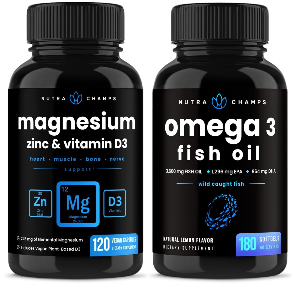 硝酸镁和维生素D3和Omega3
