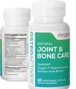 氧气营养OsteoAactives 公式 全自然饮食支持 关节,骨骼和连接组织 - 60 Counter Pill Bottle - 蔬菜瓶子 (Package May Vary)