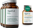 ALGAECAL Plus Bundle - Free 4-in-1 Vitamin D3 完整与红藻钙 配有16个Bone支持营养剂,临床支持增加Bone密度和靴子免疫系统