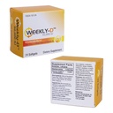 Nivagen Weekly-D Vitamin D3 50,000 IU (Cholecalciferol) | Once-Weekly High Potency Softgels | 24 Softgels | Supports Bone, Muscle & Immune Health | Easy to Swallow | Non-GMO, Gluten Free | Made in USA