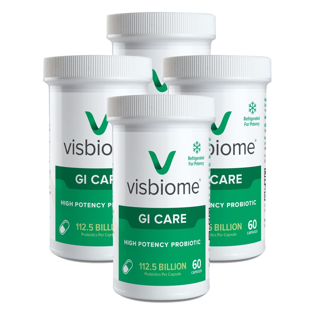 Visbiome®GI Care - 高概率增生 - 112.5亿 CPU活性增生药,原产于美国,240 Capsules.