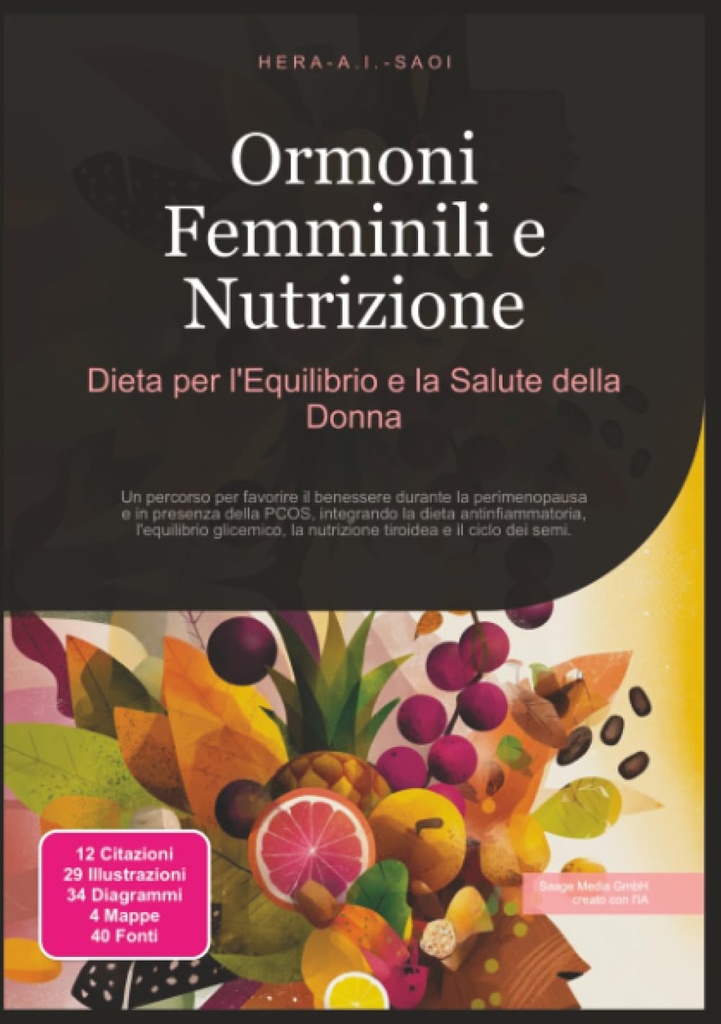 Ormoni Femminili e Nutrizione: Dieta per l'Equilibrio e la Salute della Donna (Italian Edition)