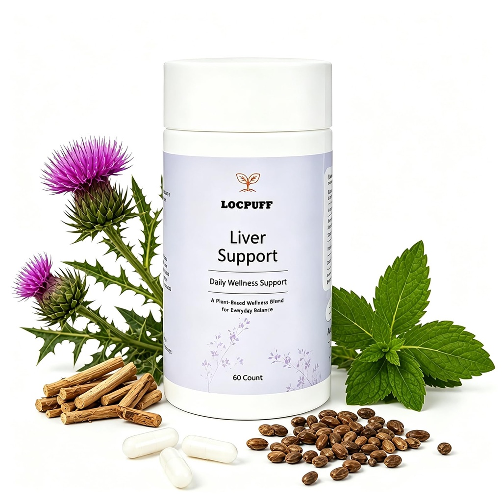 Liver Support, Gentle Botanical Formula,Cleanse & Repair ,Everyday Use