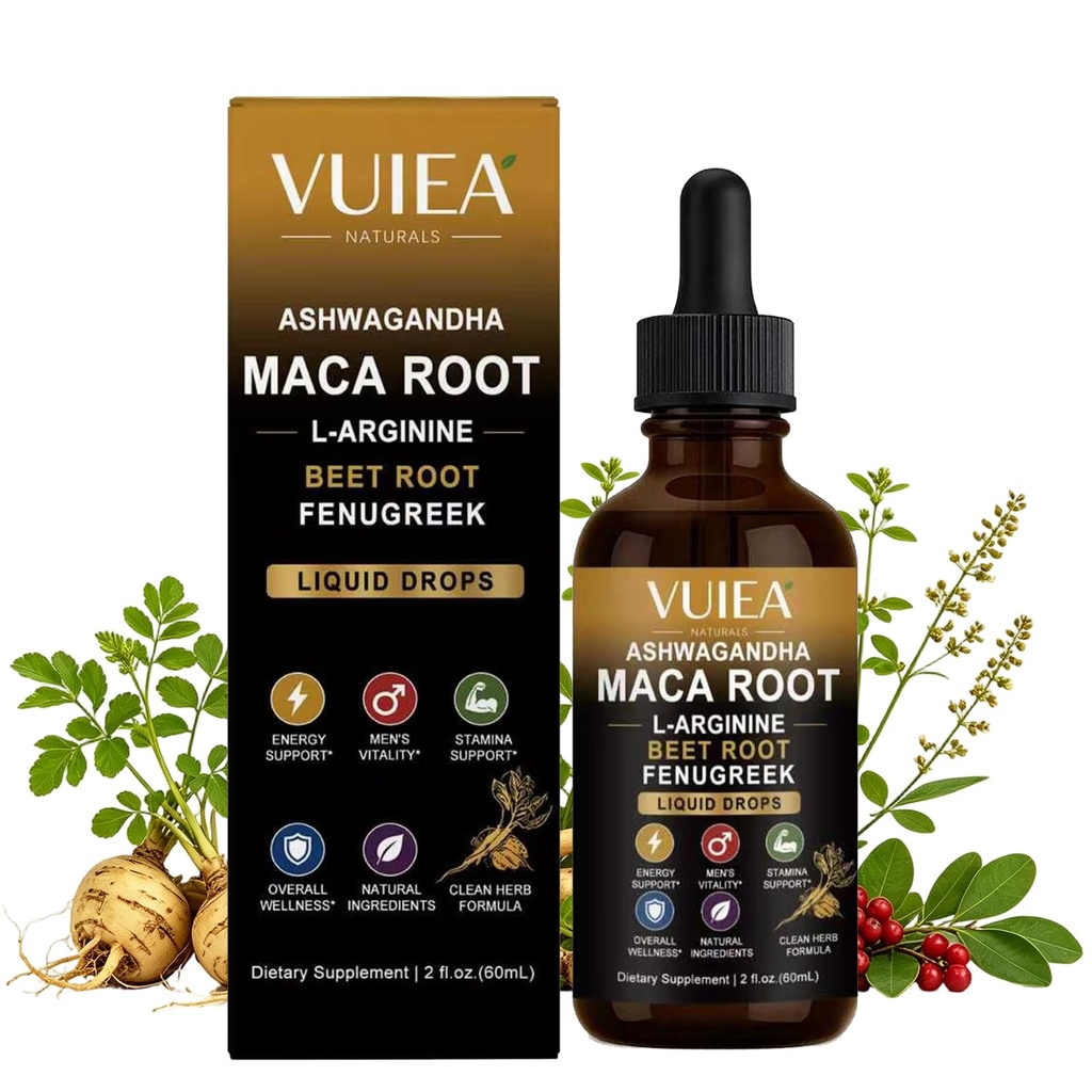 Vuiea Maca Root Drops, Maintaining Woman's Figure and Providing