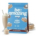BE AMAZING Vegan Protein Powder, IHOP Cinn-A-Stack Pancake, 20g Plant Based Pea Protein, Prebiotic Fiber, Low Carb, Dairy Free, Gluten Free, Soy Free, No Added Sugar, 25 Servings