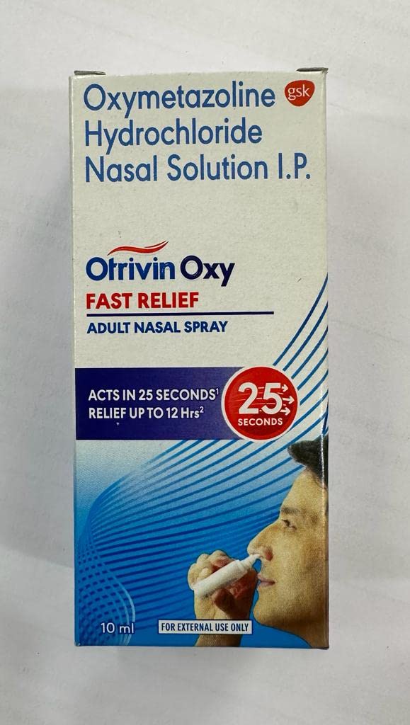 10 Packs Otrivin Adult Nasal Spray 10ml x 10