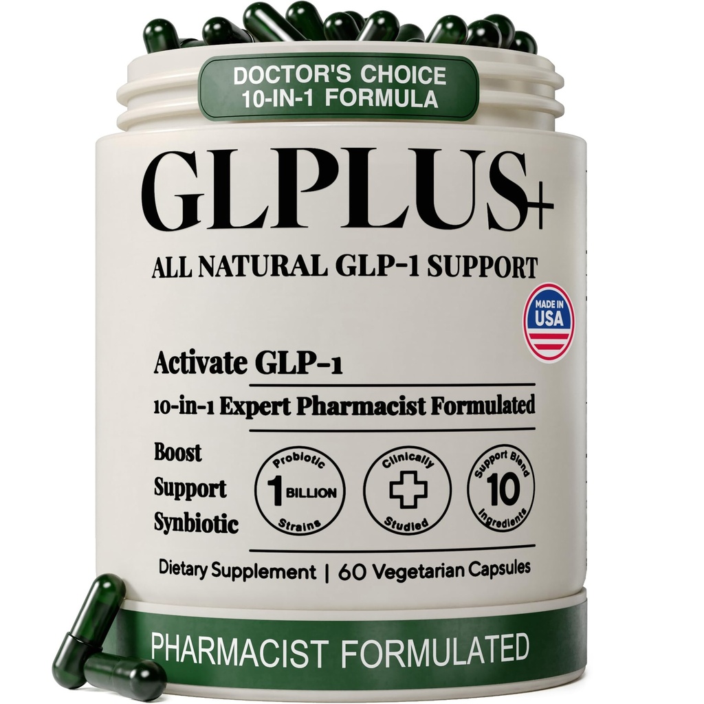 GLP-1 Supplement for Weight Management & Appetite Suppressant, 60ct