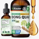 BIO KRAUTER Menopause Supplements for Women*, Dong Quai Drops 2 Fl.Oz