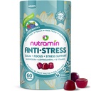 NUTRAMIN Mood Boost Multivitamin Gummy - Delicious & Yummy Anti-Stress Magnesium Ashwagandha Gummies + B Complex Vitamins for Focus and Calm, Sugar-Free, Vegan, Gluten-Free, Allergy-Safe, 60 Count