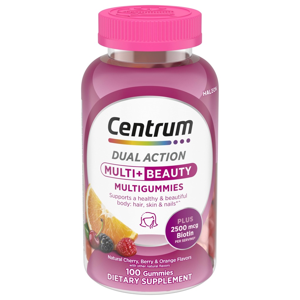Centrum Multivitamin Gummy, 100 计数 (一包)