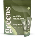 Rookie Wellness Greens + Superfoods - Greens Superfoods 配有全食源成份的粉末饮品 含有维生素,抗生素,抗氧化剂,以及Baobab Fiber(30 services, Passion Guava).
