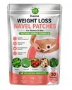 Navel Patch With Garcinia Cambogia For Weight Management For Women & Men | Metabolism & Gut Health Support | Bloating & Cravings Relief | Natural Herbal Cold Compress for Waist Control, Stress Relief & Better Sleep – Hot Body Shaping Belly Fat Burner for Men & Women I 30 Patches