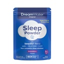 梦水睡眠援助,粉末; GABA, MELATONIN, 5-HTP, Snoozeberry, 60 Counter