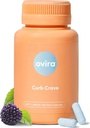 Ovira Curb Cravings Supposes - 包含CHRONOBLOCK,能量支持盖,男女营养补充,铬-100毫克