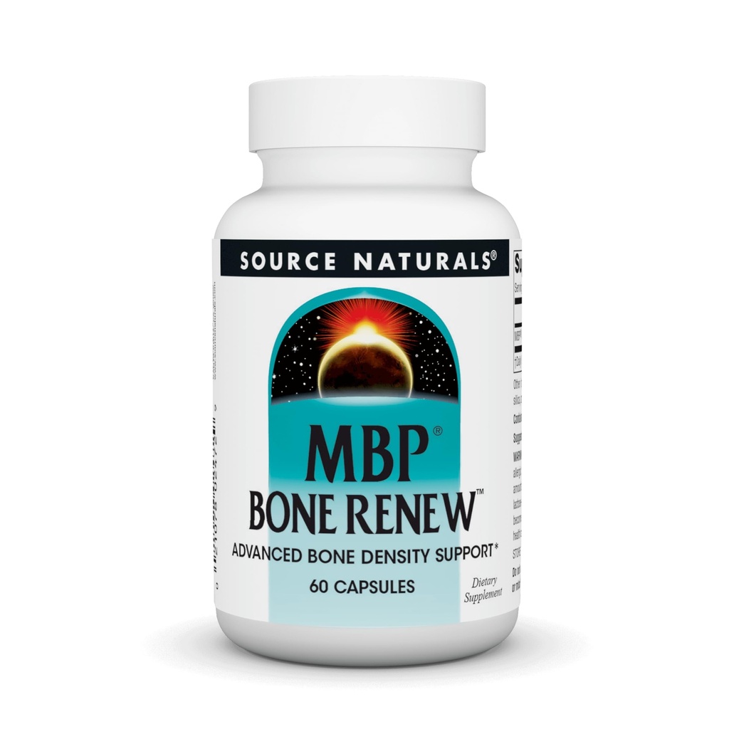 资料来源:Naturals MBP Bone更新,高级密度支持牛奶蛋白* - 60 Capsules