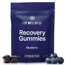 健康恢复 Gummis Hydrite 蓝莓电解剂和抗氧化剂 水分、能源和工作后性能补充 | Vegan, Non-GMO, 30 Counter