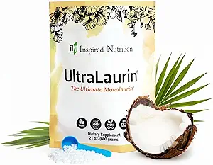 UltraLaurin ® Monolaurin 免疫支持和口服健康补充剂-Monolaurin Pellets - 21oz - 200