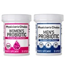 他的 & Hers Probiotic Bundle - Mens Probiotic(30ct) + 妇女 Probiotic(30ct)