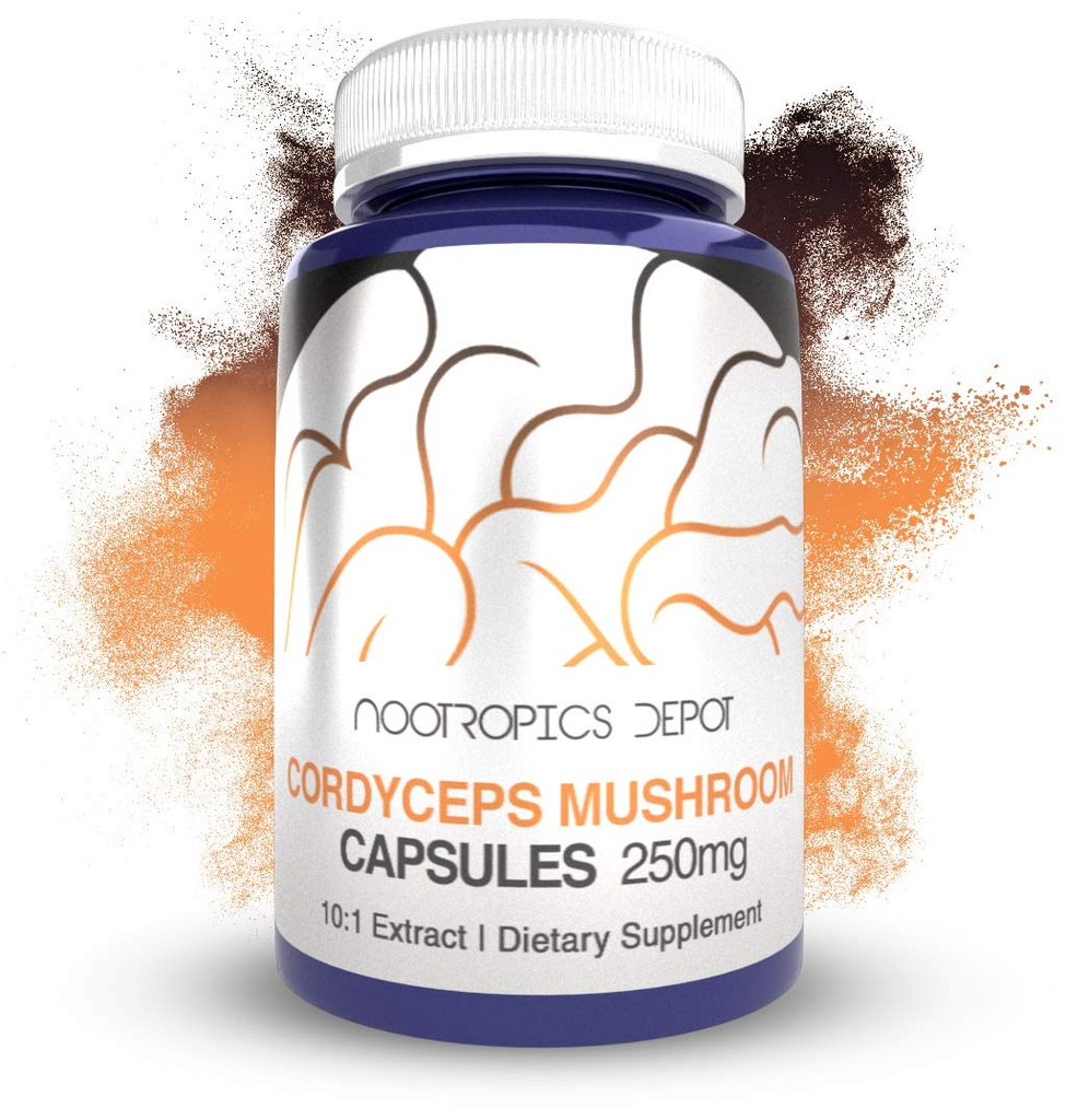 (原始内容存档于2018-03-29) (英语). Dotropot Cordyceps Mushroom Capsules 10:1 整体果实体提取 250mg → 60 Cordyceps Militaris