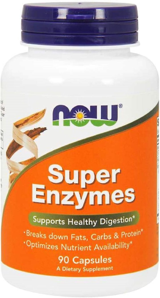 Now Super Ezymes, 90 capsules (Pack of 2) 超级酶, 90 Capsules (Pack of 2)