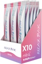 Mitra9 卡瓦粉 放松Pak - Kandy Kava 提取 Powder Packets → Mood 增强器 → 基于植物 → 促进自然的平静和明亮 → 简单开放的单一服务棒 (10)