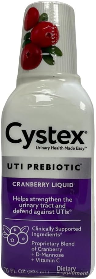 Cystex 液体Cranberry 复合体补编 - 7.6 oz.(3 Pack)
