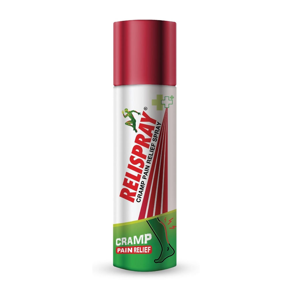RELISPRAY Cramp Pain Relief Spray | Ayurvedic Cramp Spray | Cramp Pain Relief spray reduces cramps and spasms, Release muscle tightness & relieves muscle soreness | 36g