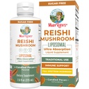 玛丽·鲁斯有机物 Reishi Vegan 蘑菇补充物 超吸食 Liposomal 免疫支持物 200mg Beta-Glucans, Vegan | Full Spectrum Reishi 蘑菇 水果体 | 7.6 oz,