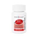 GeriCare Ferrous Sulfate Tables 325 mg, 元素铁 65 mg 高潜力铁补编 QQ 饮食补编 100 Counter. (Pack of 1).