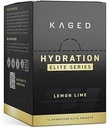 Kaged Electrolytes, 水解精英, Premium Electrolyte Powder 补充, 内部工作, 后工作, 柠檬液, 14 旅行包