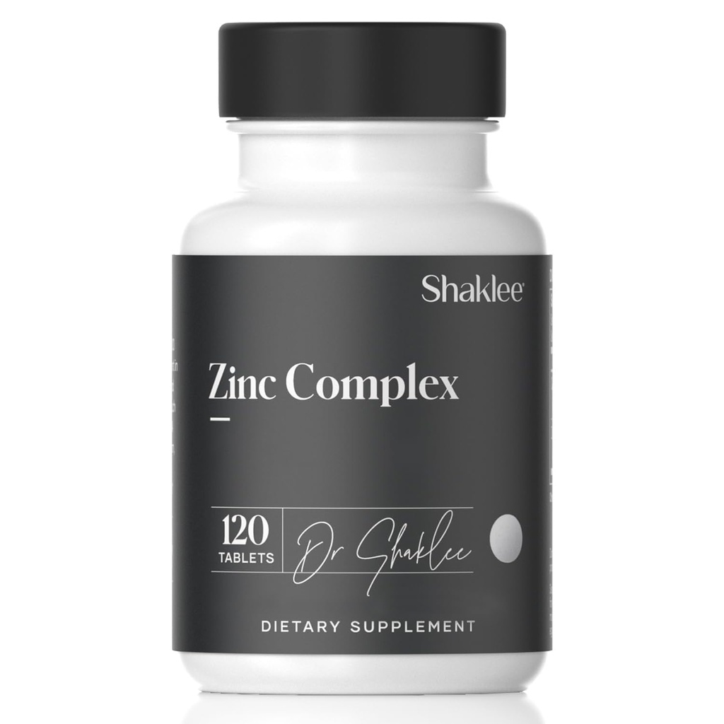 Shaklee - 锌复合物 - 刺激酶活动,蛋白质合成 - 120片
