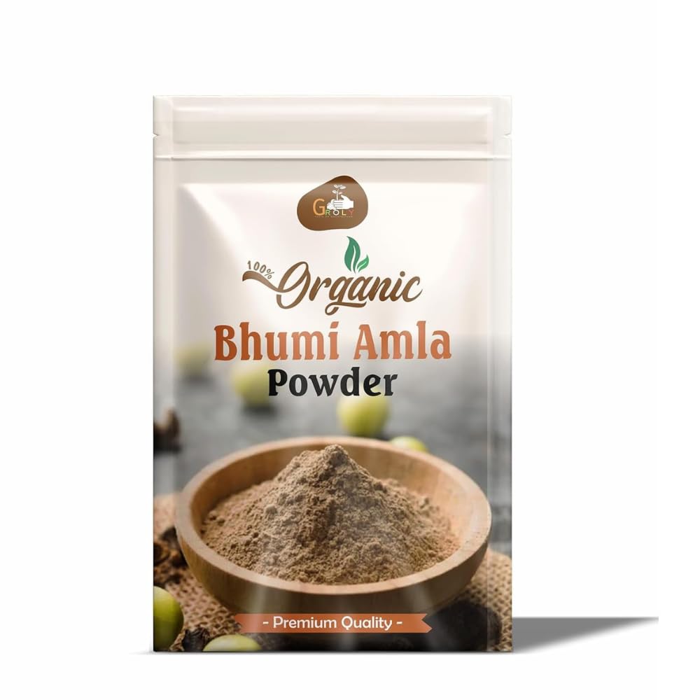 Bhumi Amla Powder 100G | Organic Bhumi Amla Churna for Liver Support, Detox & Digestion | Herbal Supplement | - (Pack Of 01)