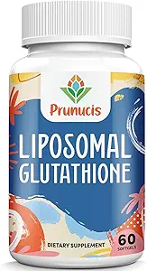 2400MG Liposomal Gluutathione,配有维生素C,牛奶硝酸和Alpha-Lipoic酸,主抗氧化剂,纯还原L-Glutathione - Immune系统,细胞修复,能量,高吸收,180软胶