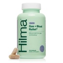 Hilma Natural Gas and Bloating Relief with Lemon Balm, Fennel & Peppermint Leaf, 博士与有机成份结合, 100 Vegan 卡普尔
