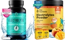 关键Nutrients 水解与能源 电解块 – 电解块 和 热带桃仁 芒果 多维特敏粉 无糖
