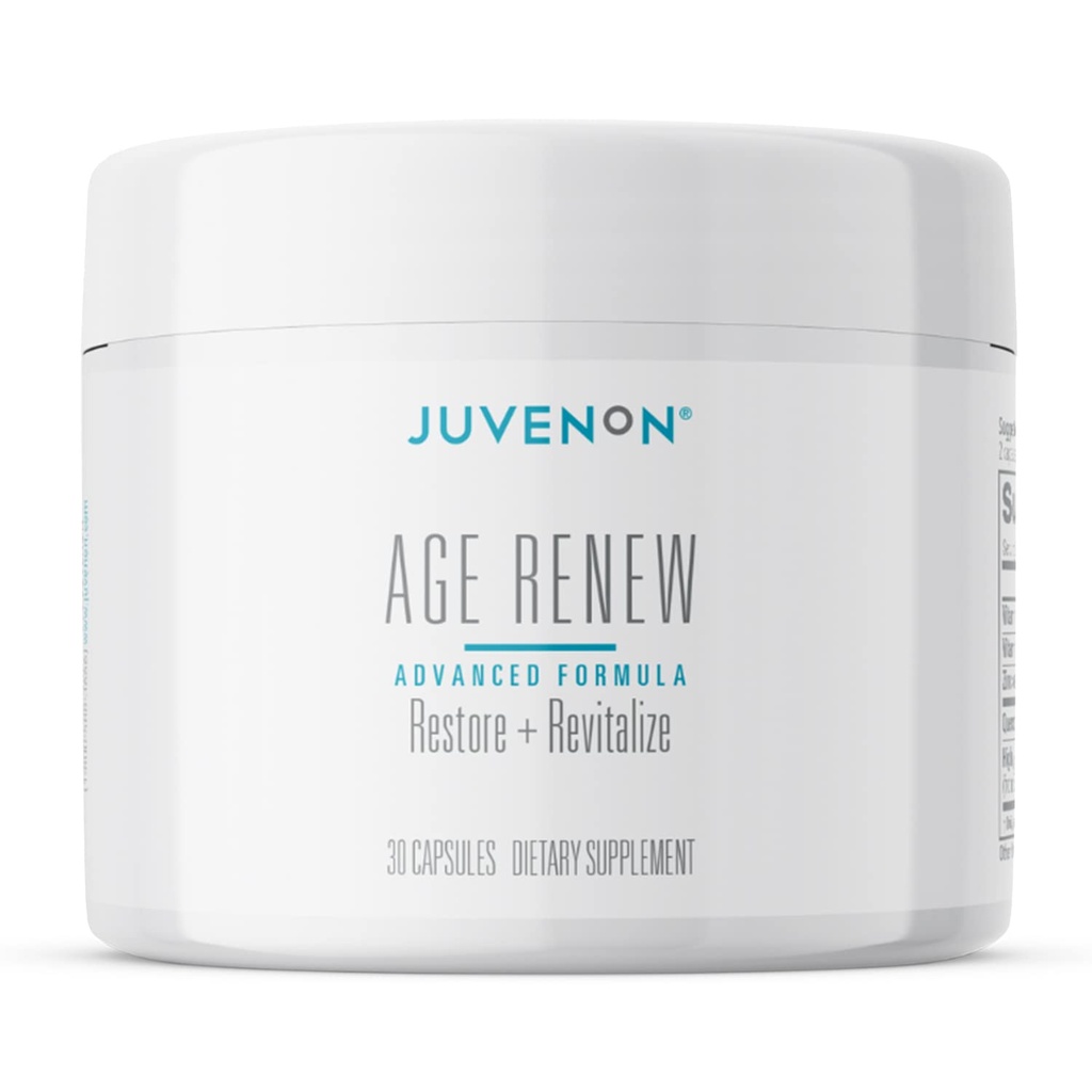 Juvenon Age 续订 Beta Glucan 抗衰老豁免支助补编, Beta Glucan 配以锌 Quercetin 用于免疫防御靴