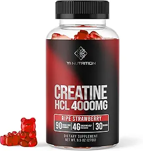Creatine HCL Gummy - 世界首个4000MG Creatine HCL Gummys 90 伯爵(90 伯爵).