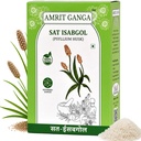 Sat Isabgol Psyllium Husk 50gm | Natural Fibre Supplement for Digestion, Gut Health And Irritable Bowel Syndrome, Effectively Relieves Constipation | Isabgol Bhusi | No Added Sugar Or Preservatives | Gluten Free